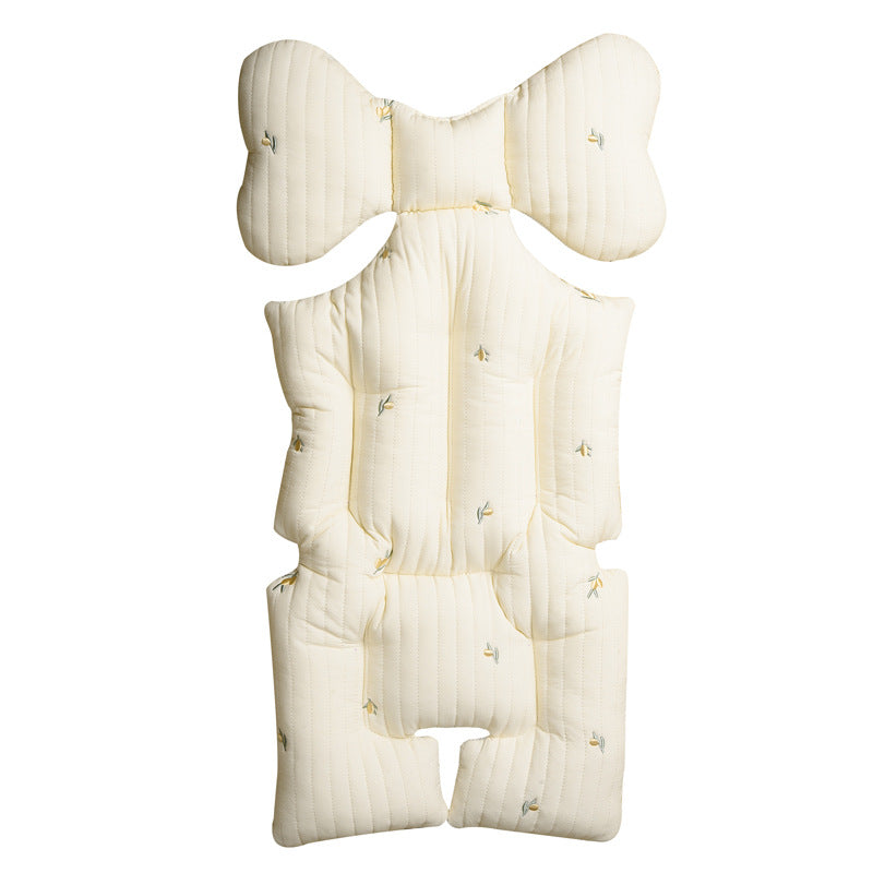 Baby Stroller Seat Cushion Anti Hunchback Support Pad