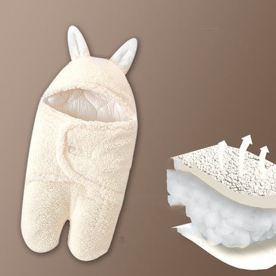 Thick Newborn Baby Swaddle Wrap Sleeping Bag