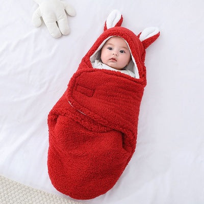 Thick Newborn Baby Swaddle Wrap Sleeping Bag