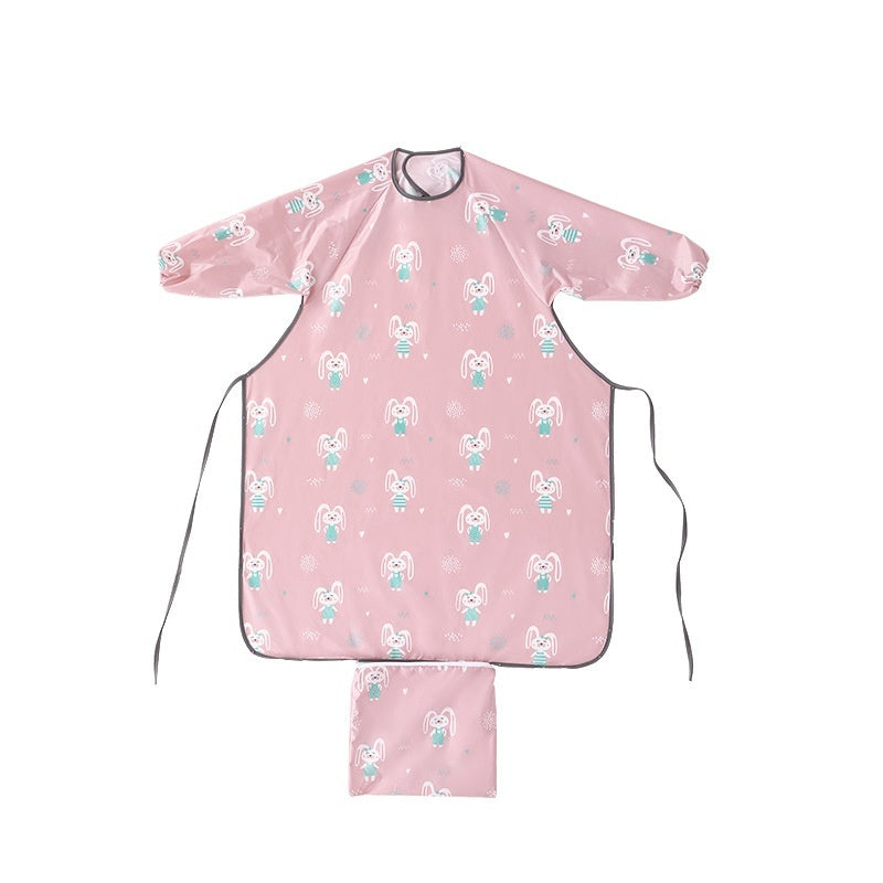 Baby Feeding Chair Bib Cover Anti-Dirty Dining Gown
