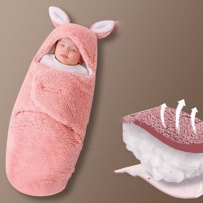 Thick Newborn Baby Swaddle Wrap Sleeping Bag