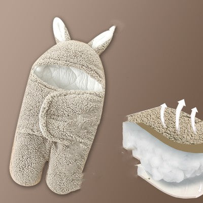 Thick Newborn Baby Swaddle Wrap Sleeping Bag