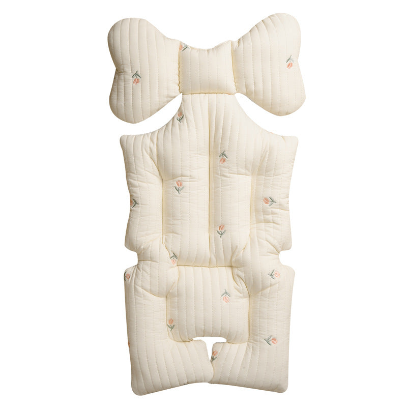 Baby Stroller Seat Cushion Anti Hunchback Support Pad