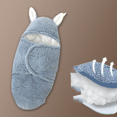 Thick Newborn Baby Swaddle Wrap Sleeping Bag